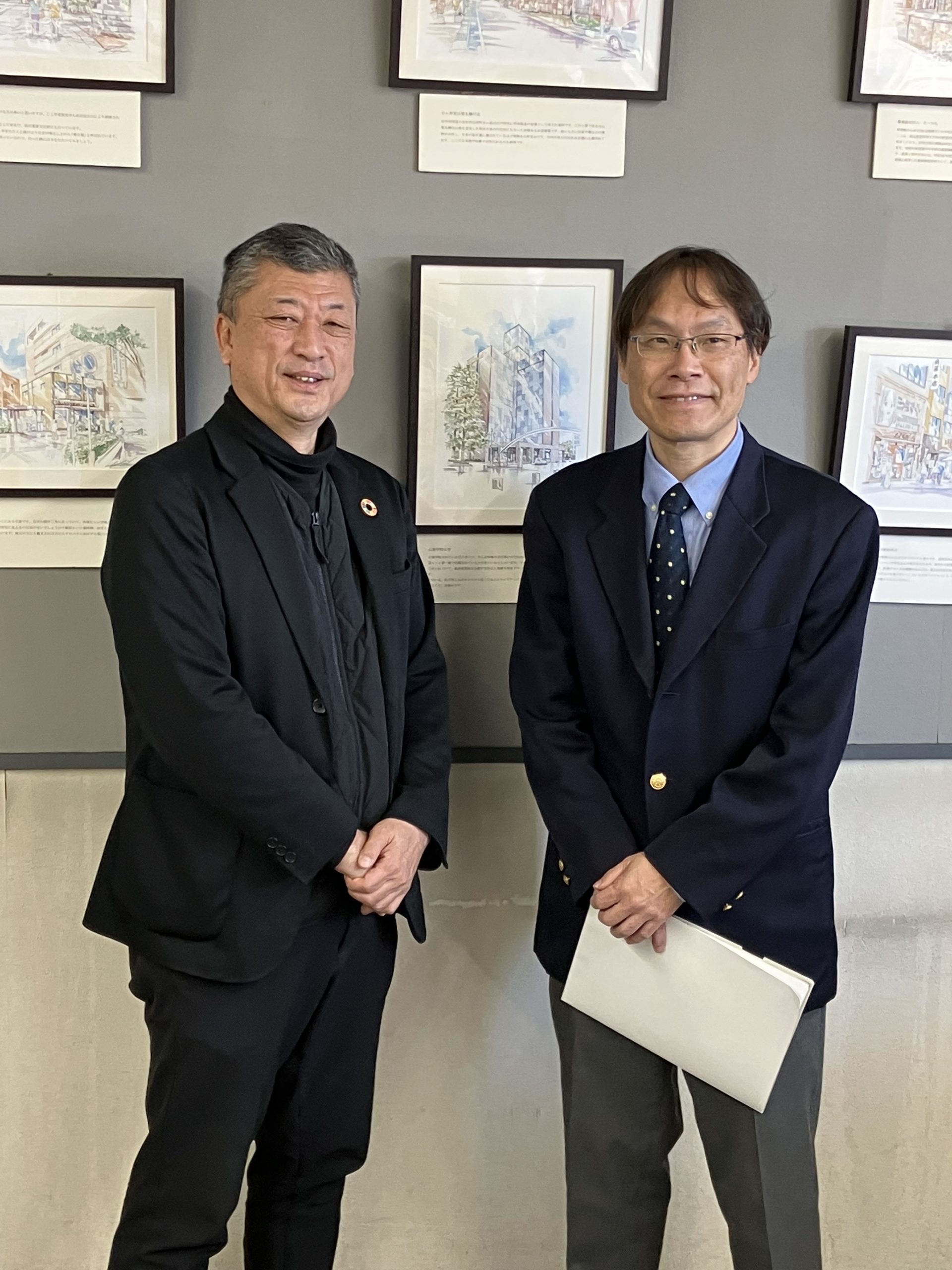 2025年１月29日、関東農政局局長が中央市のたとみ農園を訪れ、当社の企業参入による農業経営の取り組みとスマート農業技術の導入について視察と意見交換の為、来社されました。